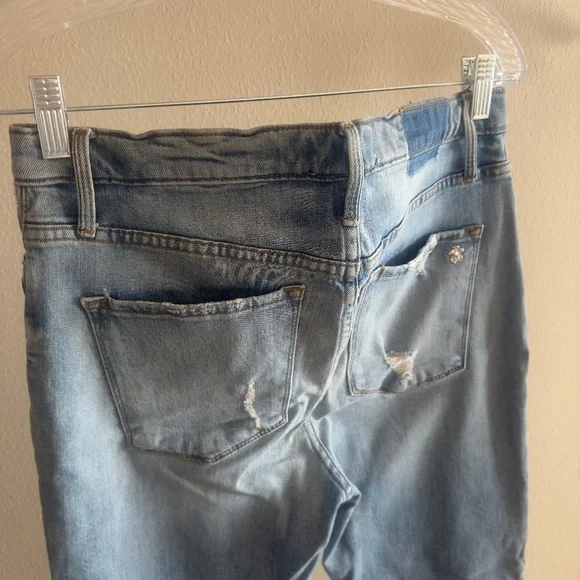 Blue Orchid Distressed Boyfriend Jeans - Misses 27 - Picture 5 of 5